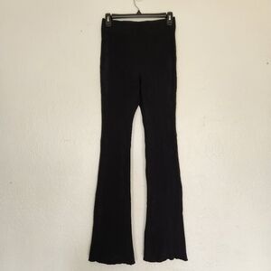 Good American Ribbed Black Pants 3